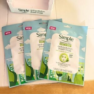 3 Simple Anti-Pollution Sheet Mask- Kind to Skin